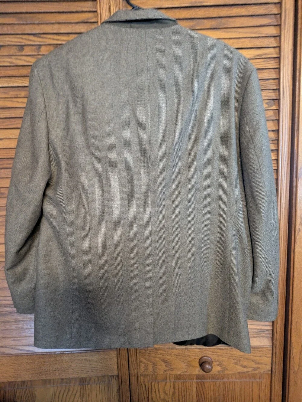 Lauren Ralph Lauren brown herringbone wool-blend sport coat Men's Size 48R